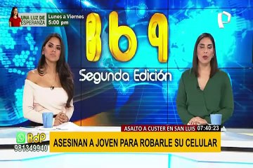 San Luis: Asesinan a joven para robarle su celular en custer del “Chosicano”