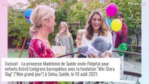 Madeleine de Suède solaire : rare sortie royale en solo, elle retombe en enfance