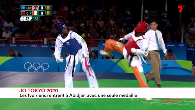 JO Tokyo 2020 : les Ivoiriens rentrent à Abidjan avec une seule médaille