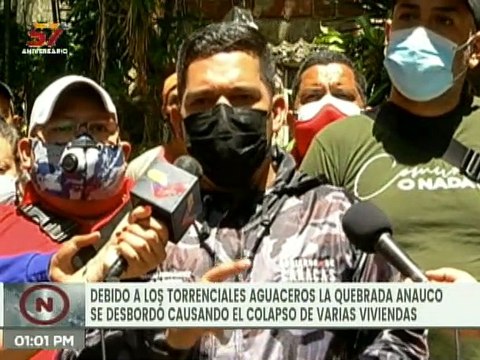 Gobierno de Distrito Capital brinda atención integral en zonas de Caracas afectadas por las lluvias