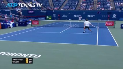 Top seed Medvedev survives first round scare