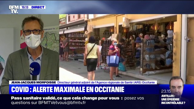 En Occitanie, les services de réanimation risquent d'être saturés à la fin de cette semaine , selon l'ARS