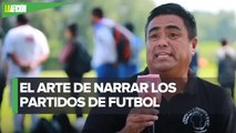 Víctor Hugo narrador de partidos en el llano  |_ La otra visión del deporte