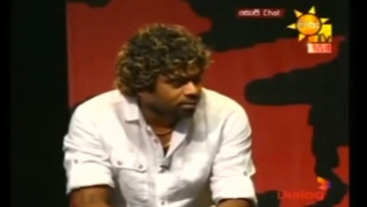 Lasith malinga live copy chat program  /  part   02