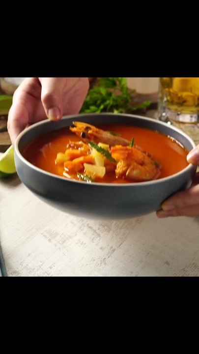 Cómo hacer caldo de camarón