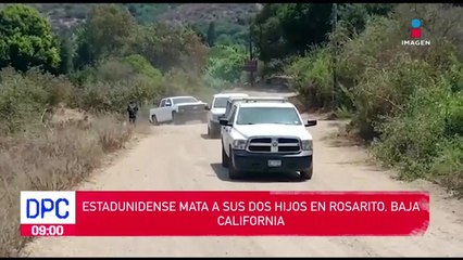 Estadounidense mató a sus dos hijos en Baja California