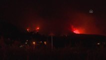 Son dakika haberleri: Bucak'taki orman yangınını söndürme çalışmaları sürüyor (2)