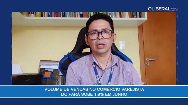 Volume de vendas no comércio varejista do Pará sobe 1,9% em junho