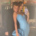 Hailey Bieber's Date-Night Look Includes Latex Versace