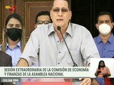 Comisión de Economía y Finanzas de la AN anuncia eliminar la exoneración de aranceles para más de 600 productos