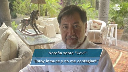 “Salí negativo, ardan malquerientes. Libre de coví e inmune por seis meses”: Fernández Noroña