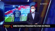 Para Fans Sambut Meriah Kedatangan Lionel Messi di Stadion Parc des Princes