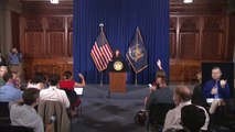 LIVE - New York's Lieutenant Governor Kathy Hochul holds first media briefing since Cuomo's resign...