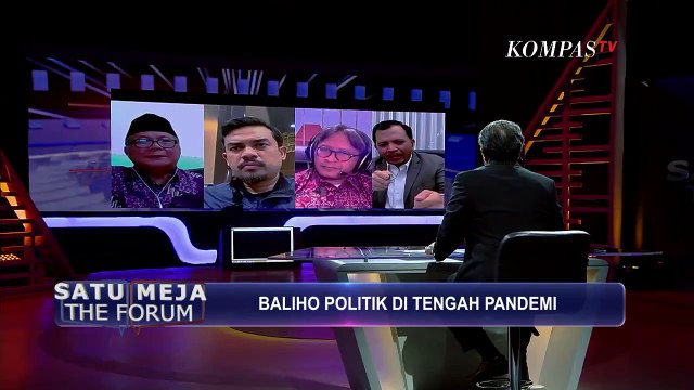 Jika Baliho Politik Dianggap Tidak Efektif Tapi Kenapa Banyak Bermunculan | Satu Meja The Forum (3)