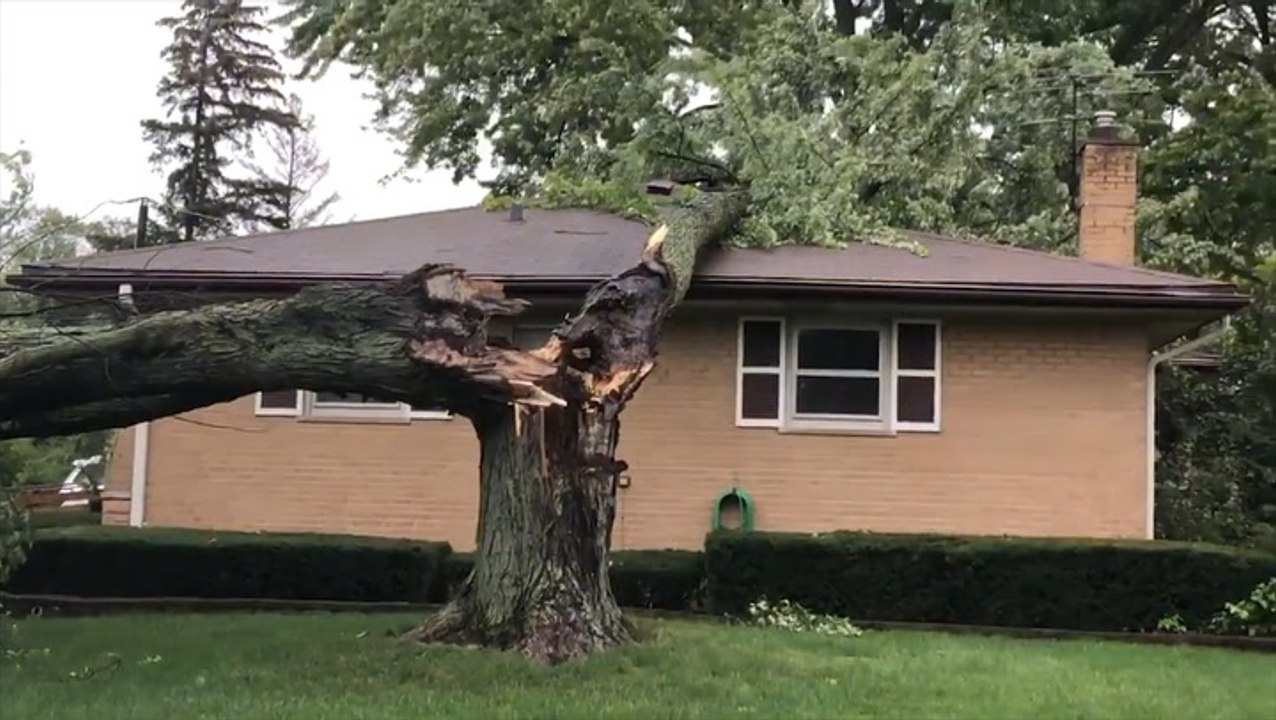 Thunderstorms wreak havoc from the Midwest to the Northeast