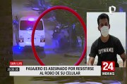 San Luis: vecinos piden más seguridad tras asesinato de joven por resistirse a robo