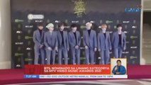 BTS, nominado sa limang kategorya sa MTV Video Music Awards 2021 | UB