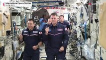 شاهد: رواد الفضاء يُطلقون أول أولمبياد من محطة الفضاء الدولية