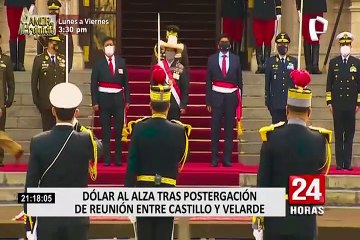 Dólar al alza tras postergación de la reunión de Julio Velarde con Pedro Castillo