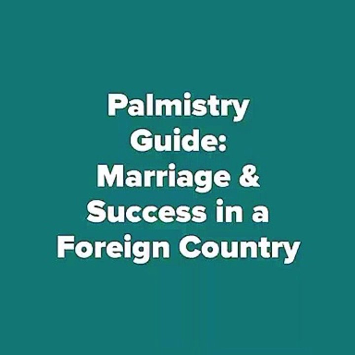 Marriage to a Foreigner