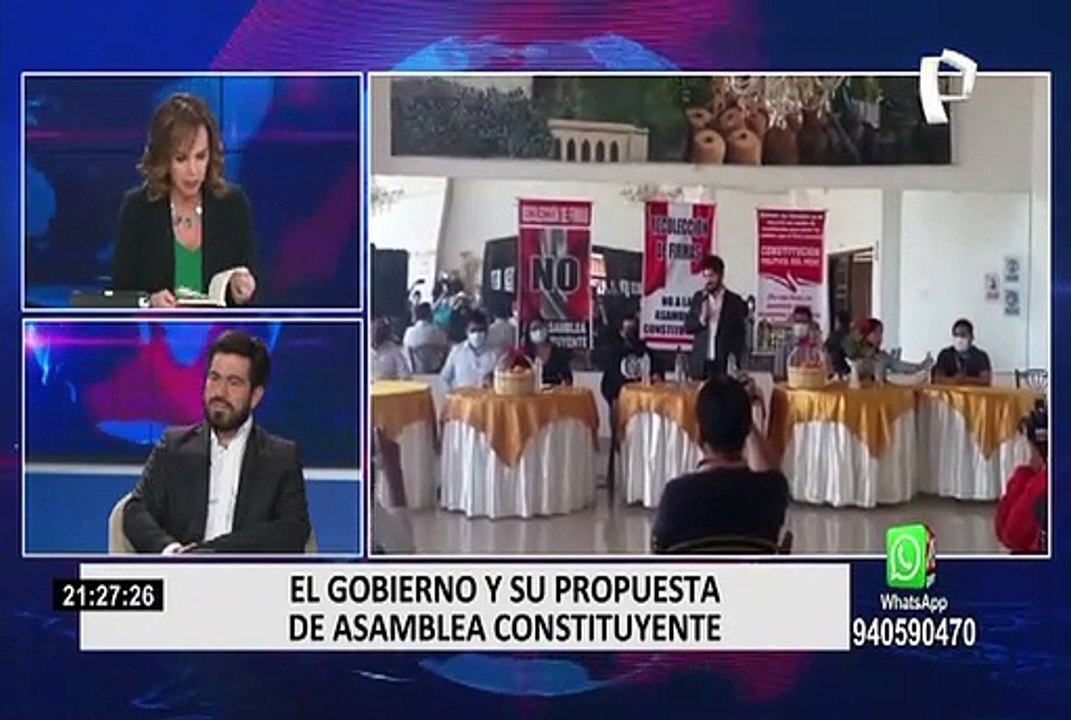 El gobierno y su propuesta de Asamblea Constituyente