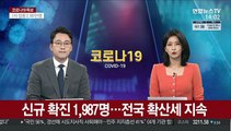 [뉴스큐브] 신규 확진 1,987명…전국 확산세 지속