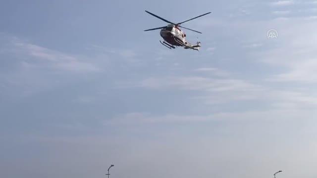 KASTAMONU - Bozkurt'ta selde mahsur kalan vatandaşlar helikopterlerle tahliye ediliyor