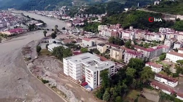 Ayancık’taki felaketin boyutu sular çekilince ortaya çıktı
