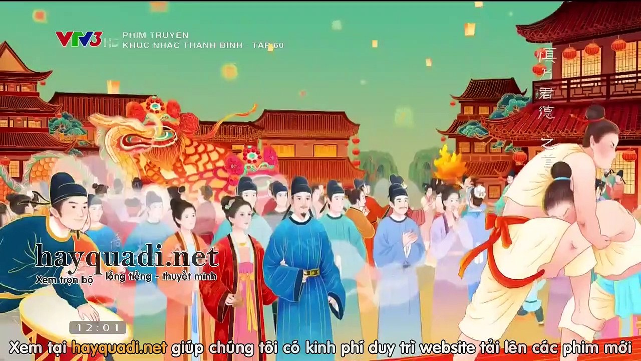 Khúc Nhạc Thanh Bình Tập 60 - VTV3 thuyết minh tap 61 - Phim Trung Quốc - xem phim khuc nhac thanh binh tap 60