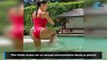 Pilar Rubio arrasa con un sensual entrenamiento desde su piscina