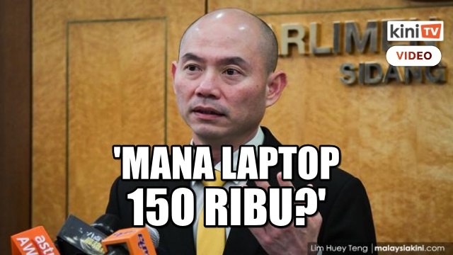 150 ribu laptop: 'Sampai sekarang habuk pun tak nampak'