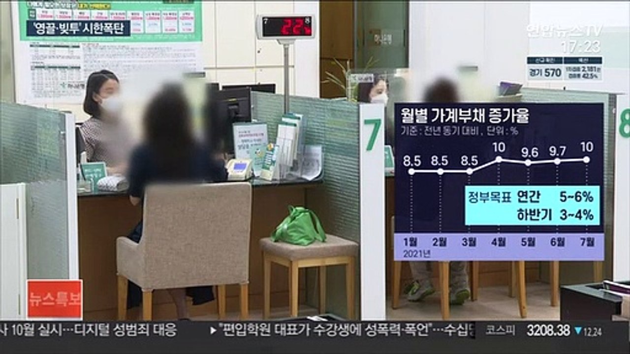 고삐 풀린 가계빚…2030 '영끌·빚투' 시한폭탄