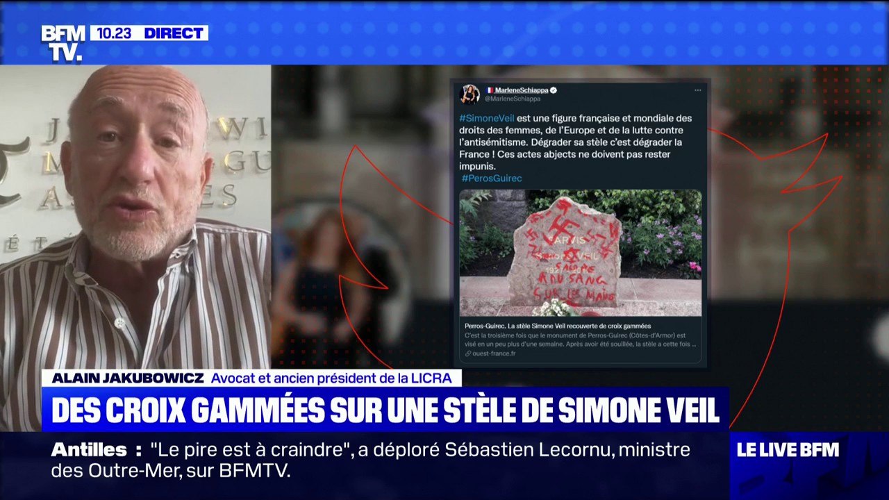 Alain Jakobowicz, ancien président de la LICRA: "Cet antisémitisme récurrent est un cancer de notre société"