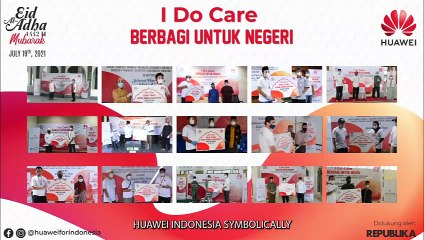 I Do Care, Berbagi untuk Negeri