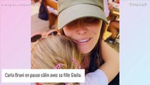 Carla bruni-sarkozy : ce tendre cliché de sa fille giulia passionnée et déjà sportive va vous faire craquer