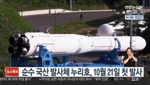 순수 국산 발사체 누리호, 10월 21일 첫 발사