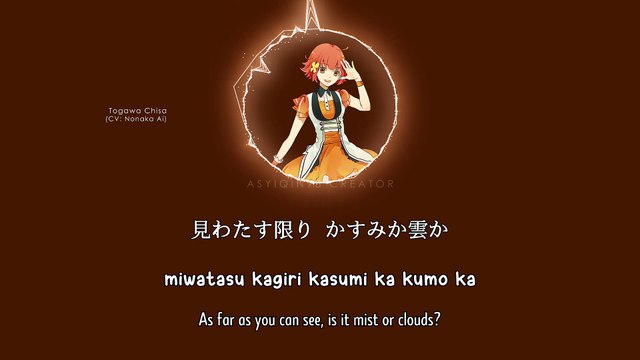 Sakusa-Sakura -Japanese modern Remix- (Gendai: Sakura Sakura) [Sakusa-Sakura -Japanese modern Remix- (正題:さくら さくら)] - Togawa Chisa (lyrics)