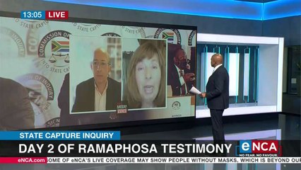 Ramaphosa continue testimony at Zondo Commission