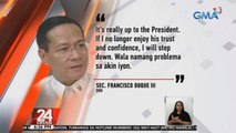 Panawagang magbitiw si Sec. Duque, muling nabuhay matapos punahin ng COA ang DOH | 24 Oras