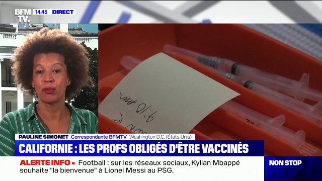 En Californie, les enseignants devront être vaccinés contre le Covid-19 ou se soumettre à des dépistages hebdomadaires