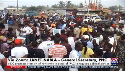 Electoral Reforms: NDC proposes creation of new entity in place of IPAC to regulate parties (12-8-21)