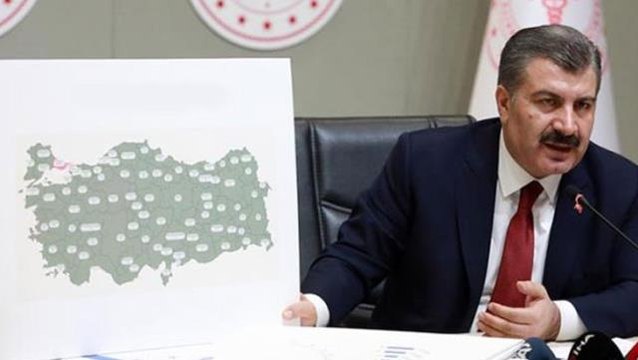 Son Dakika: Koronavirüs risk haritasında Antalya, Denizli, Tunceli ve Giresun mavi kategoriye geçen yeni illerimiz oldu