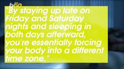 You Might Be Giving Yourself Jet Lag While at Home