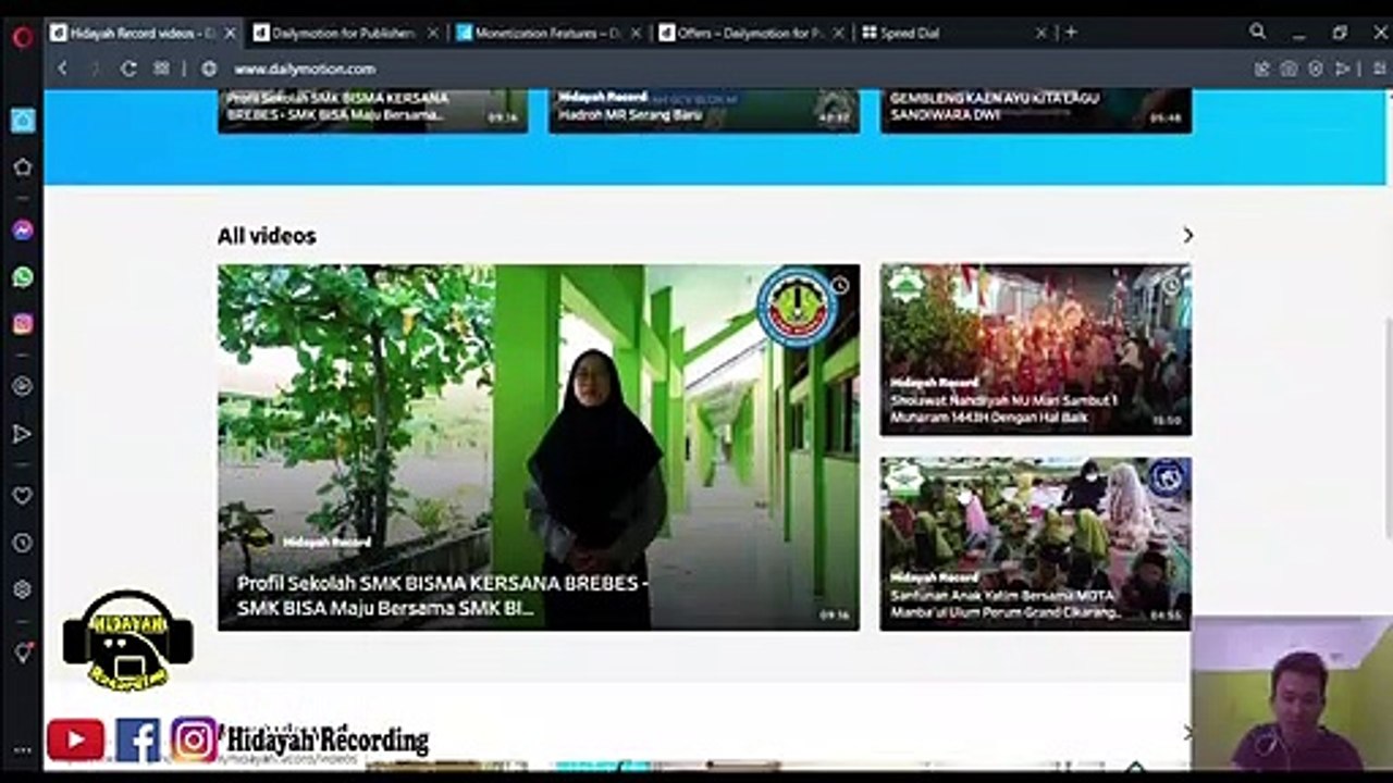 Cara Daftar Publiser atau Partner dan  membuat channel di Dailymotion Tercepat dan Terbaru