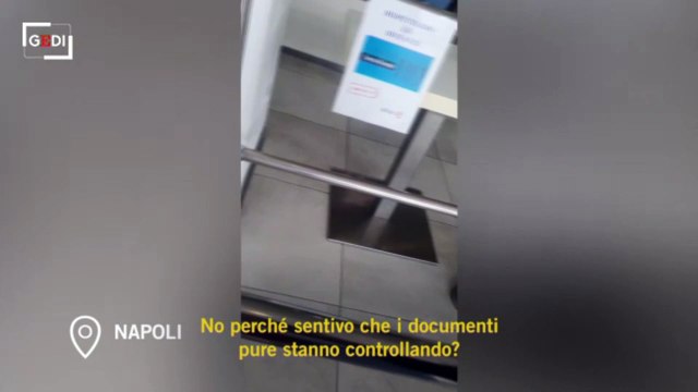 Green pass e controlli a Napoli, con la telecamera nascosta in bar e ristoranti