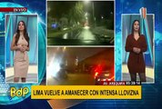 Tome sus precauciones: Lima amanece con bajas temperaturas y una intensa llovizna