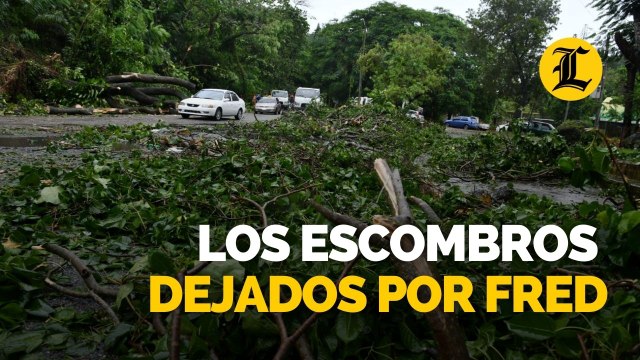 Los escombros dejados por Fred
