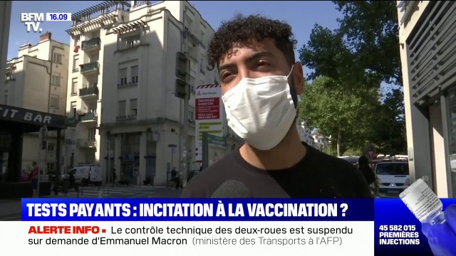 Tests payants: une incitation à la vaccination?