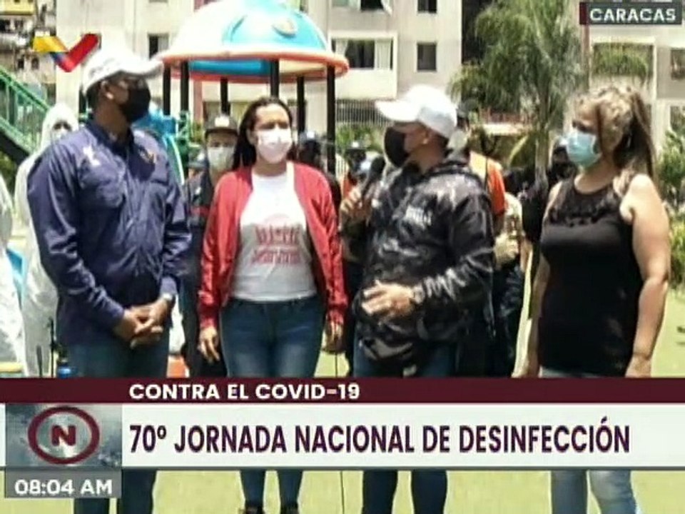 Jornada de desinfección, limpieza y embellecimiento ha llegado a 1.175 urbanismos de la GMVV