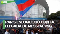 ¡Momento histórico! Así se vivió la llegada de Messi al PSG